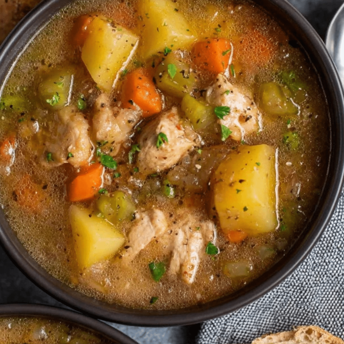 Slow-Cooker Chicken and Apple Stew