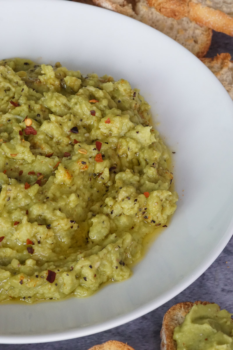 Cumin-Scented Fava Bean Puree