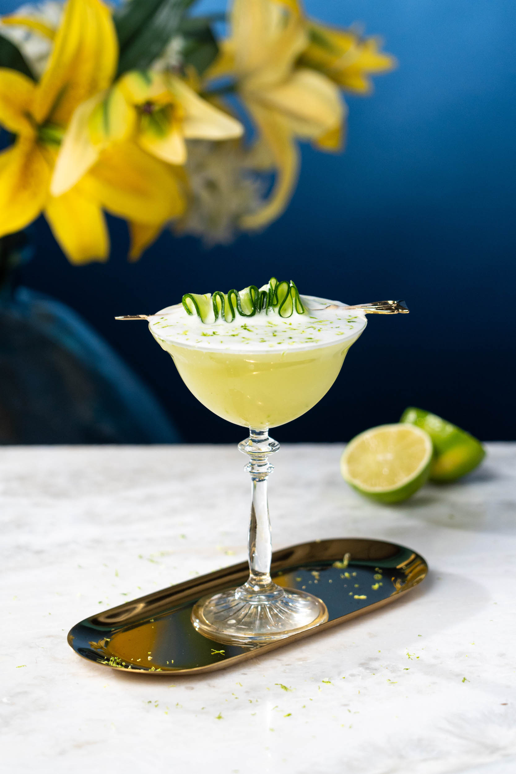 Cucumber English Gin Sour
