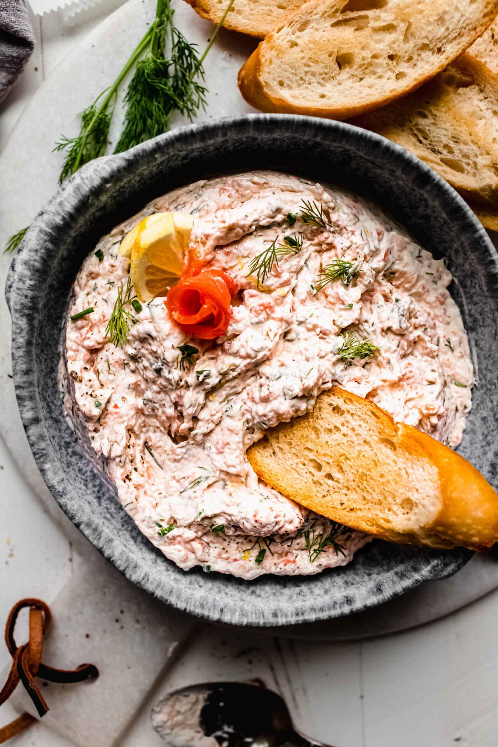 Smoked Salmon and Fresh Dill Cream Cheese Spread