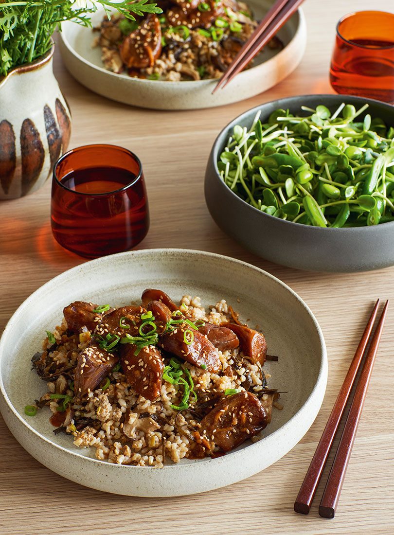 Miso-Braised Eggplant with Shio-Koji