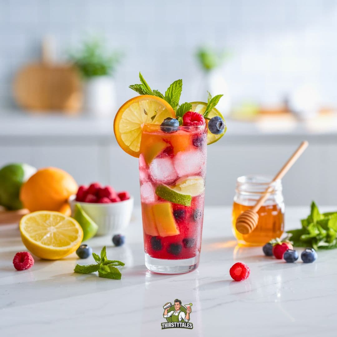 Stirred Berry-Citrus Infusion