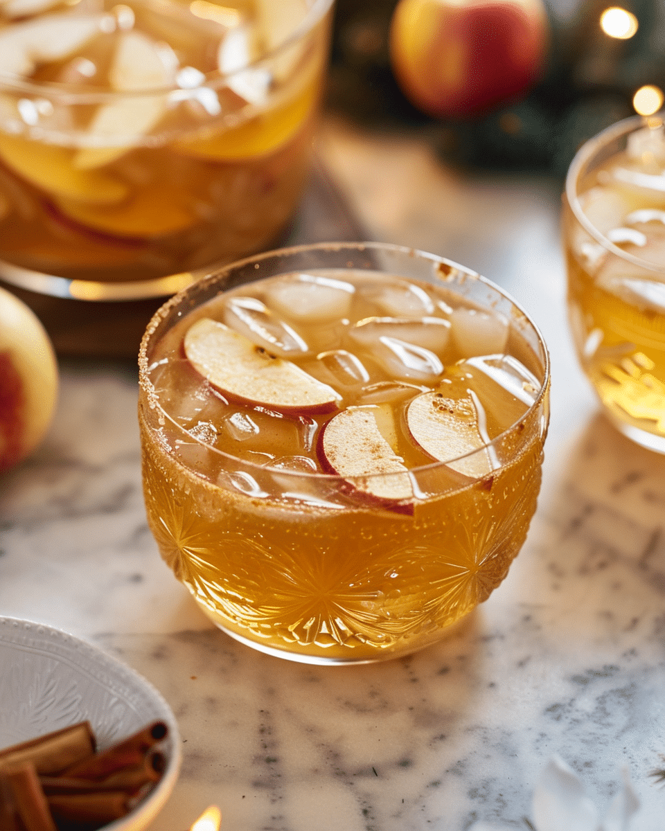 Simmered Spiced Apple Cider Punch