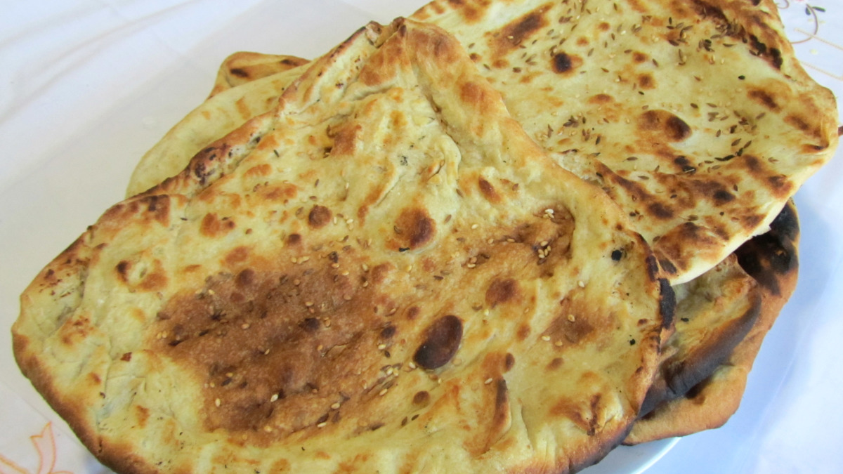 Barley and Cheese Flatbread with Cumin