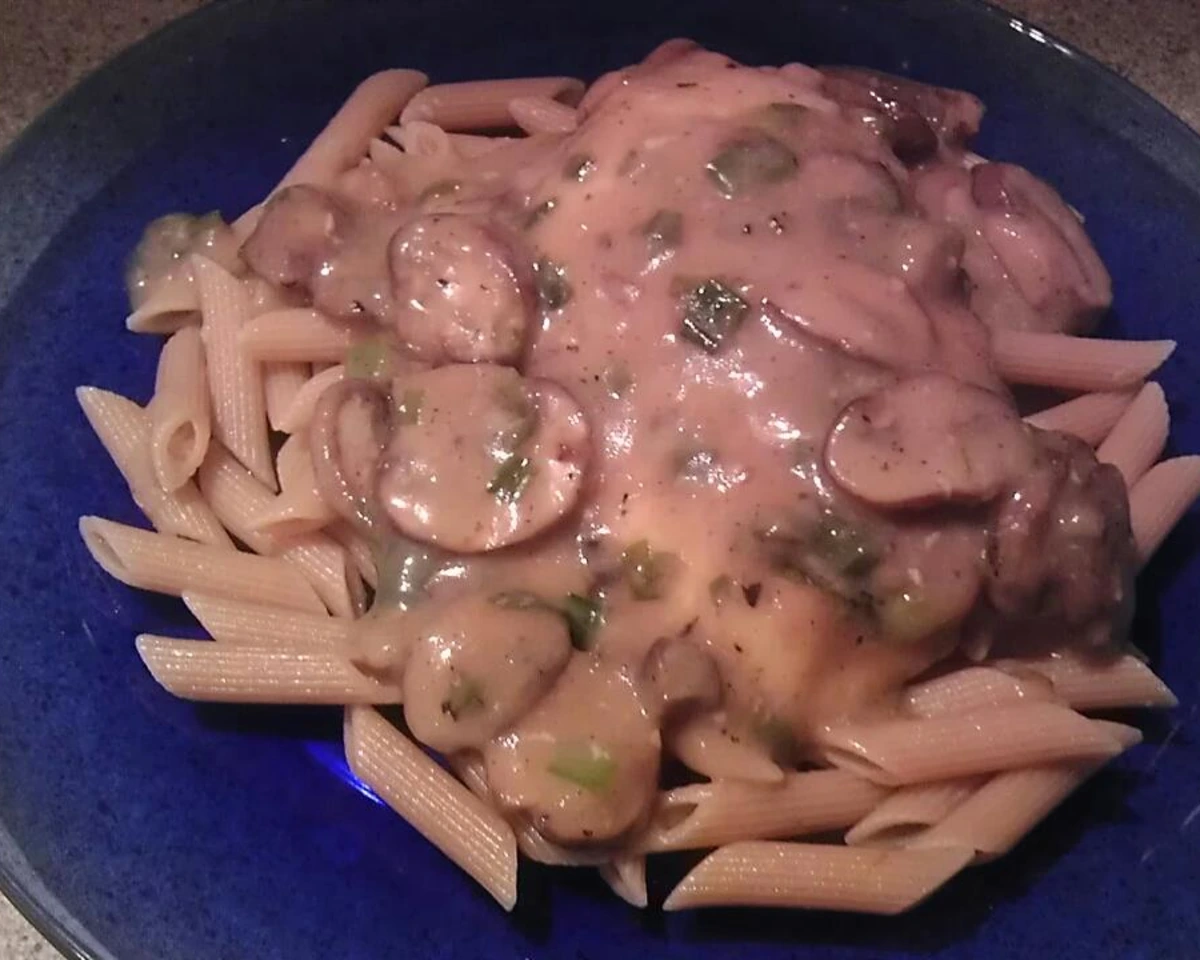 Sage-Infused Chicken with Mushrooms