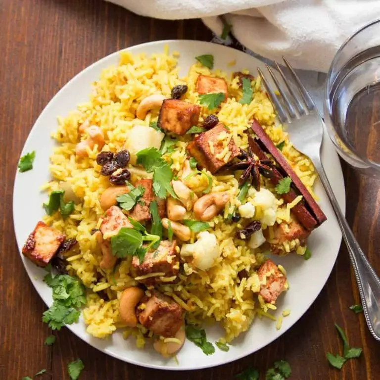 Saffron Surprise Tofu