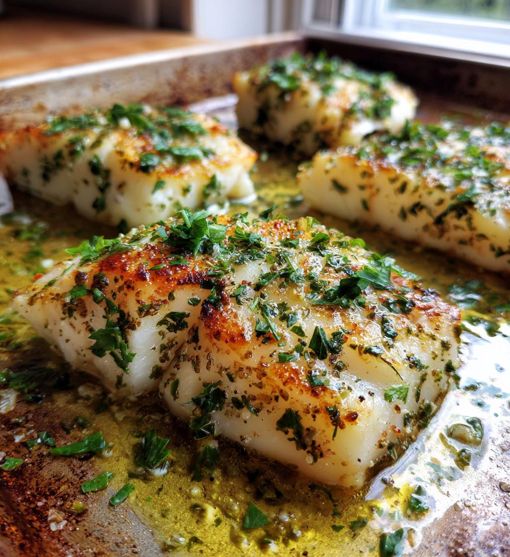 Baked Dill-Crusted Cod Fillets