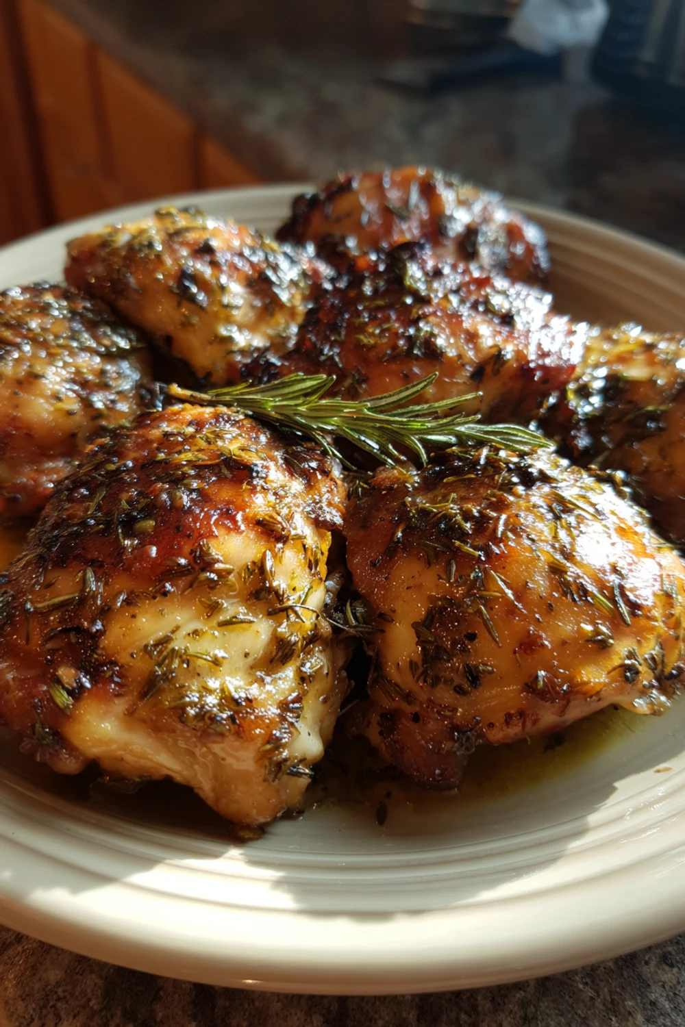 Wood-Fired Rosemary Chicken Thighs