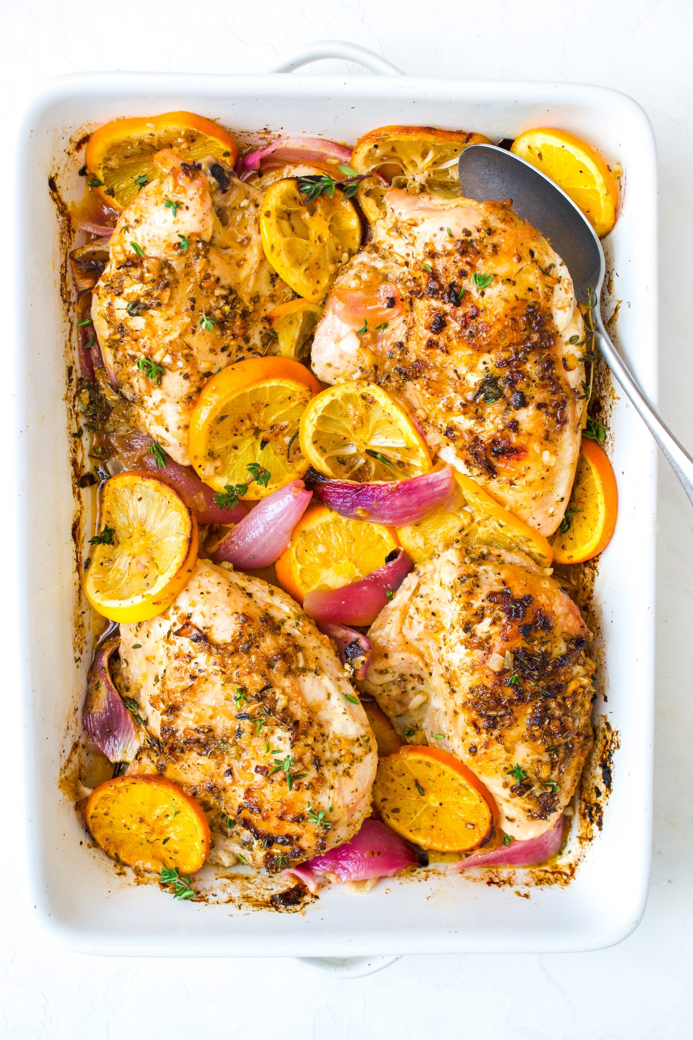 Citrus-Herb Grilled Chicken with Roasted Vegetables