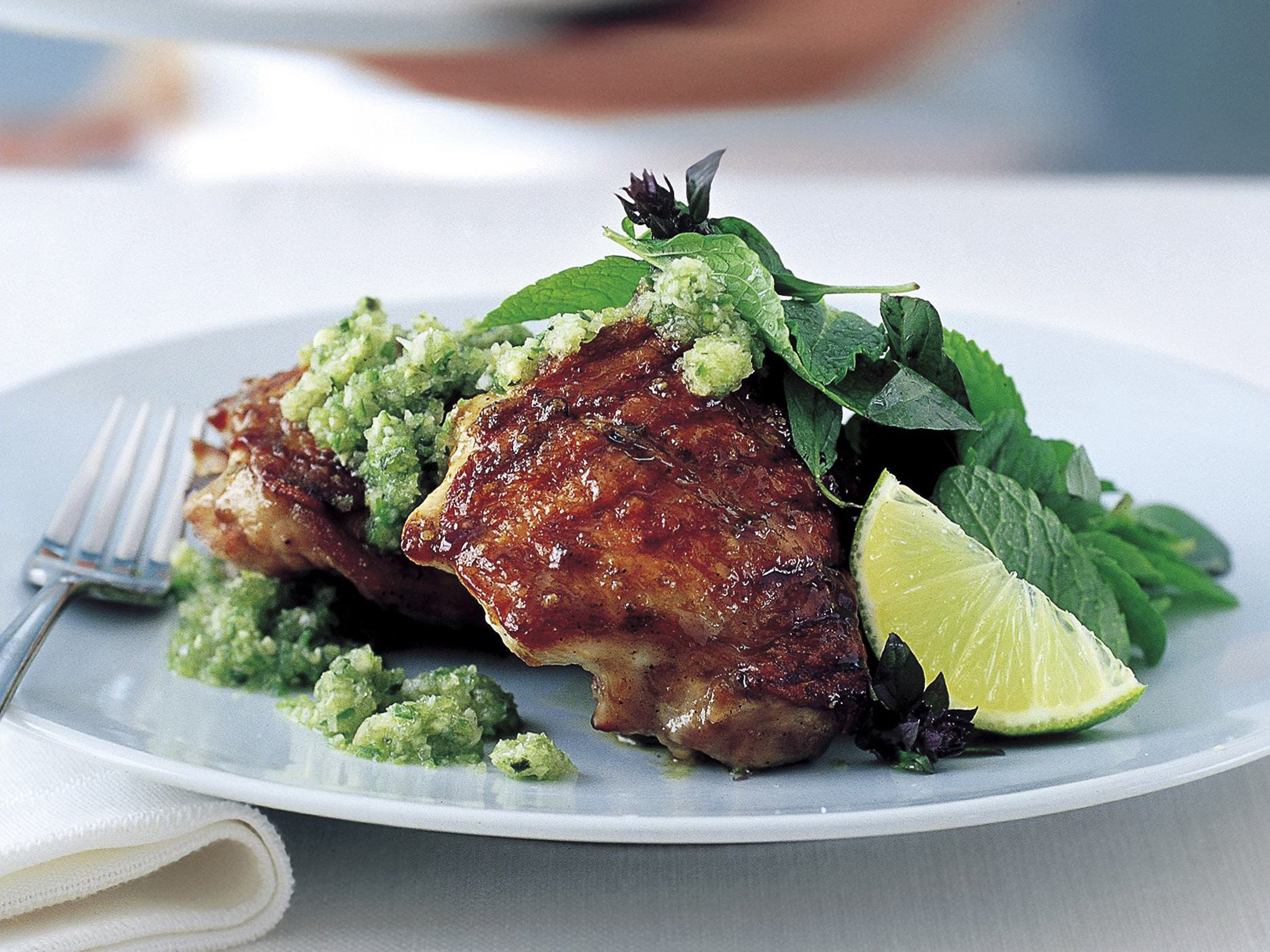 Overnight-Marinated Thai Street-Style Chicken with Nam Jim