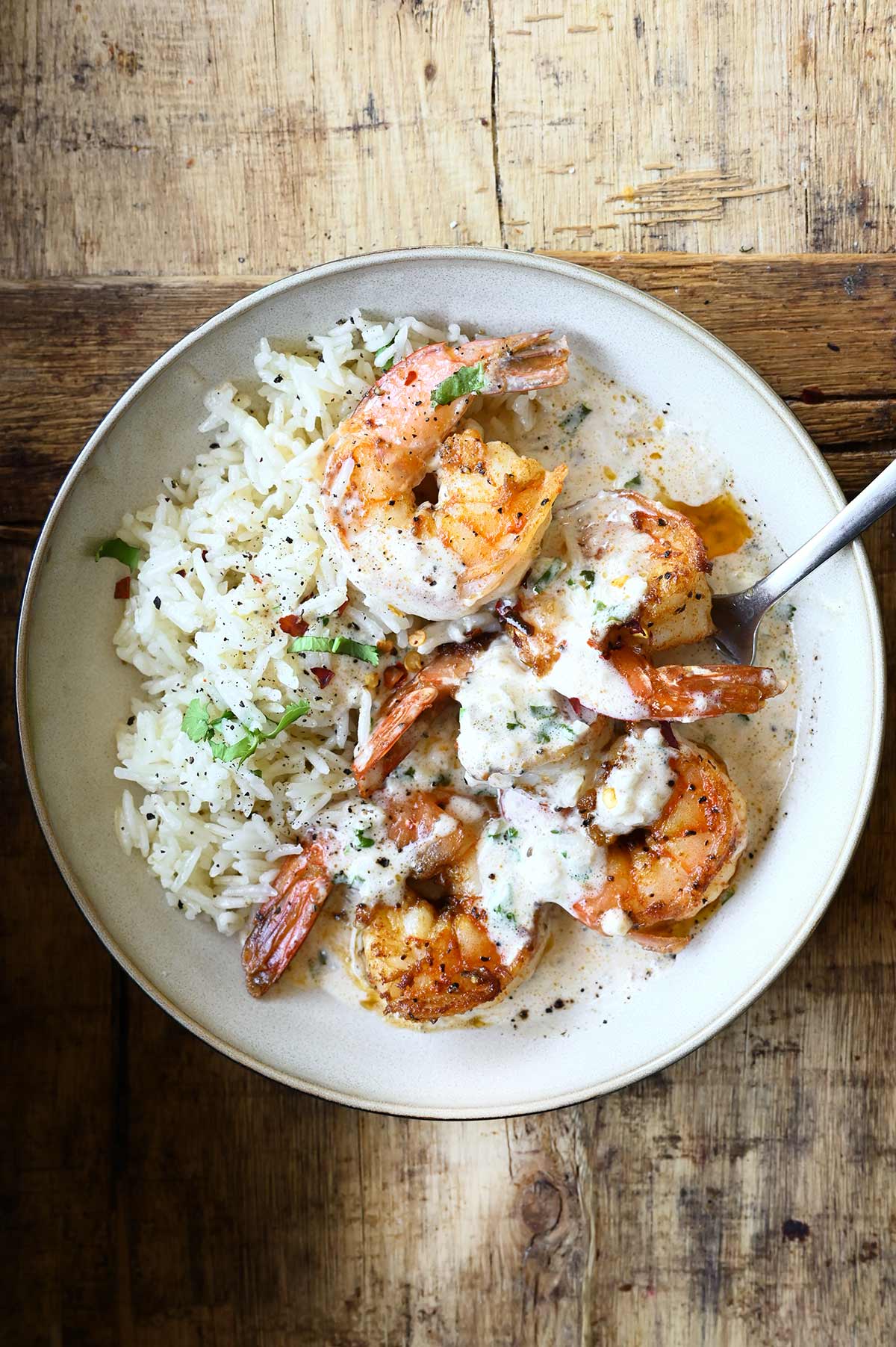 Shrimp and Plantain Stew with Coconut Milk