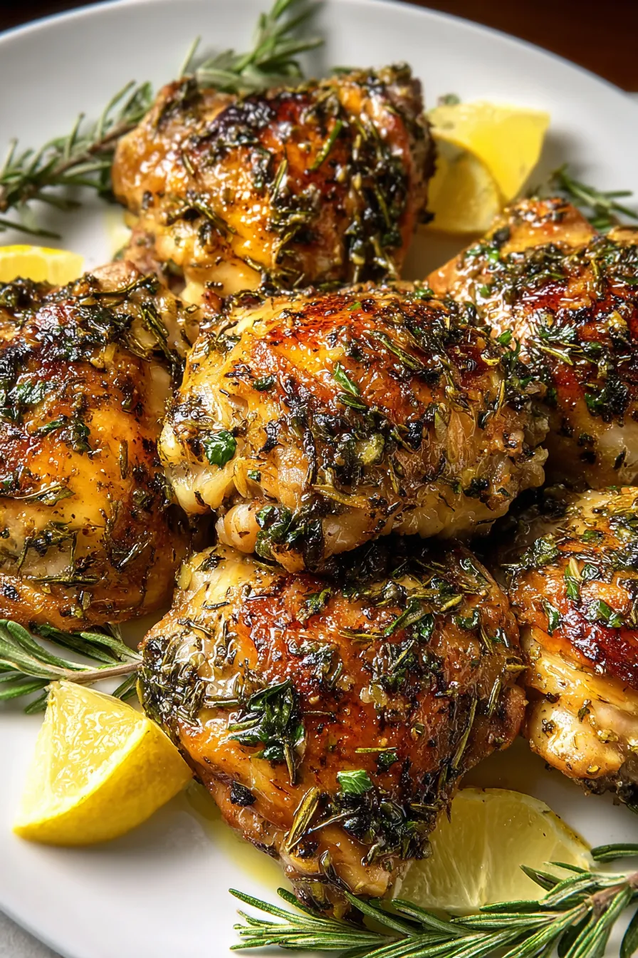 Herb-Roasted Chicken Thighs