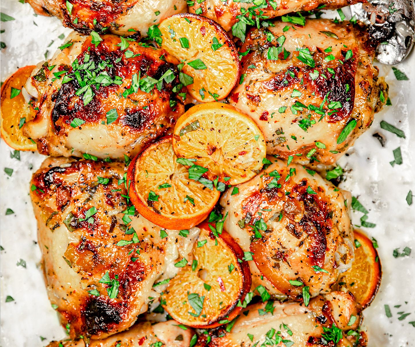 Seville Orange and Herb Roasted Chicken