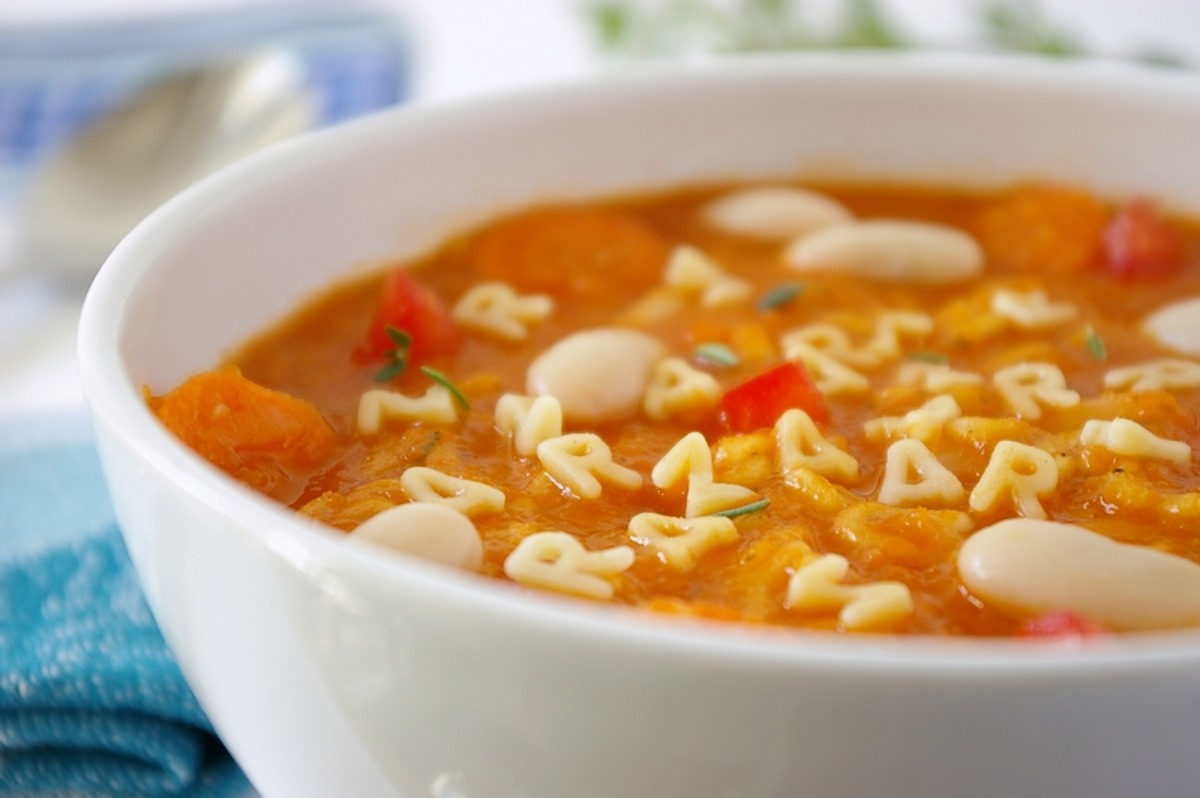 Bengali Language Alphabet Soup