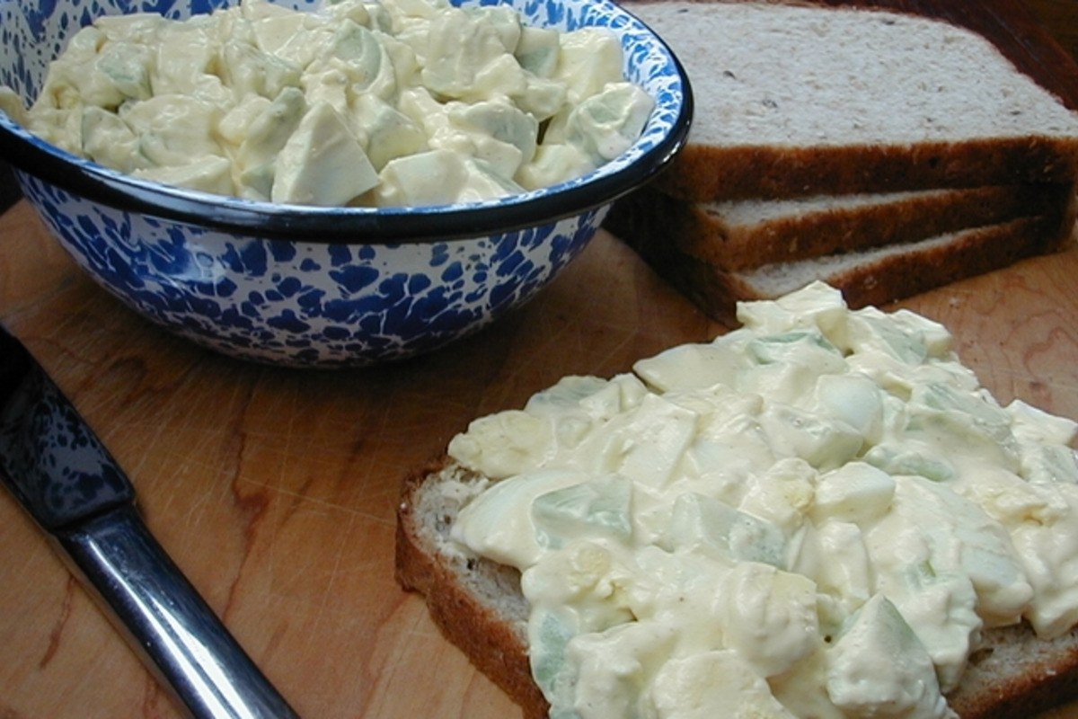 Avocado and Hard-Boiled Egg Salad