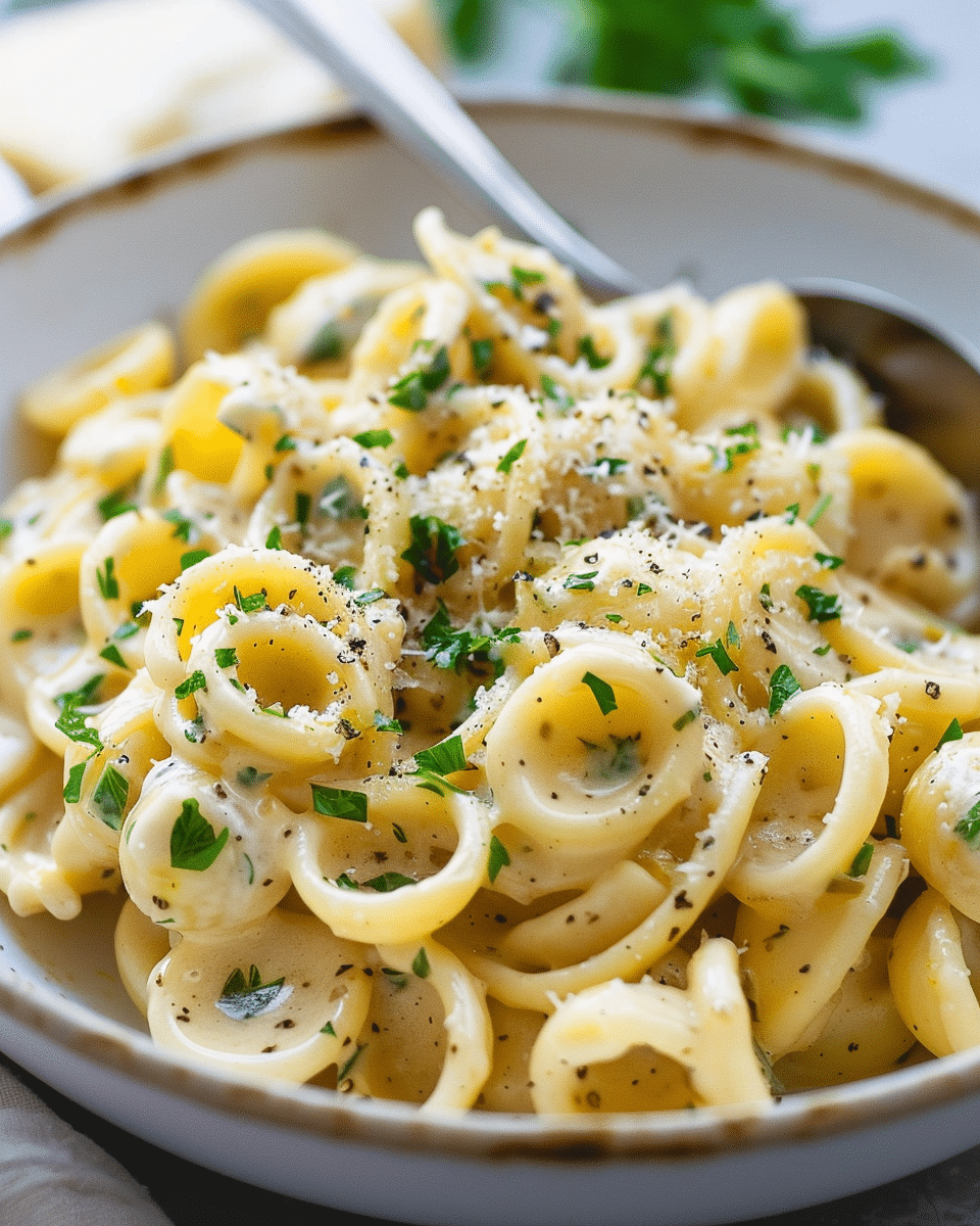 One-Pot Garlic Herb Pasta