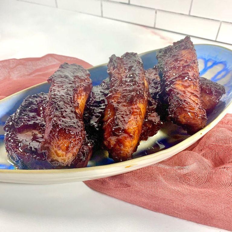 Miso-Glazed Pork Belly with Root Vegetables