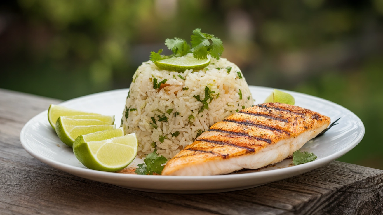 Mojo-Grilled Fish with Cilantro and Lime