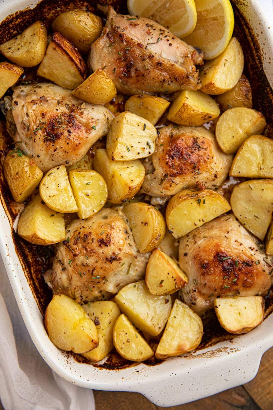 Rosemary-Roasted Chicken Thighs with Potatoes