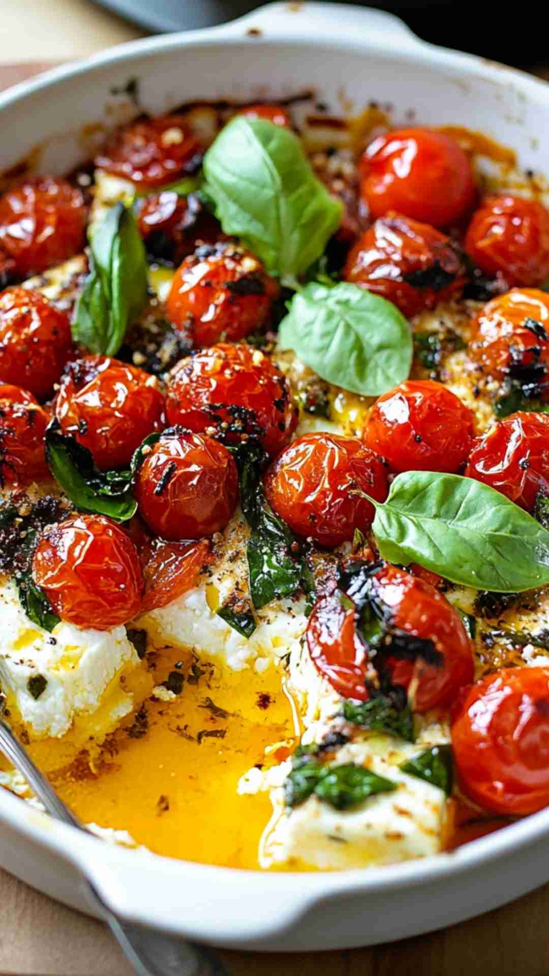 Baked Egg Muffins with Cherry Tomatoes and Feta