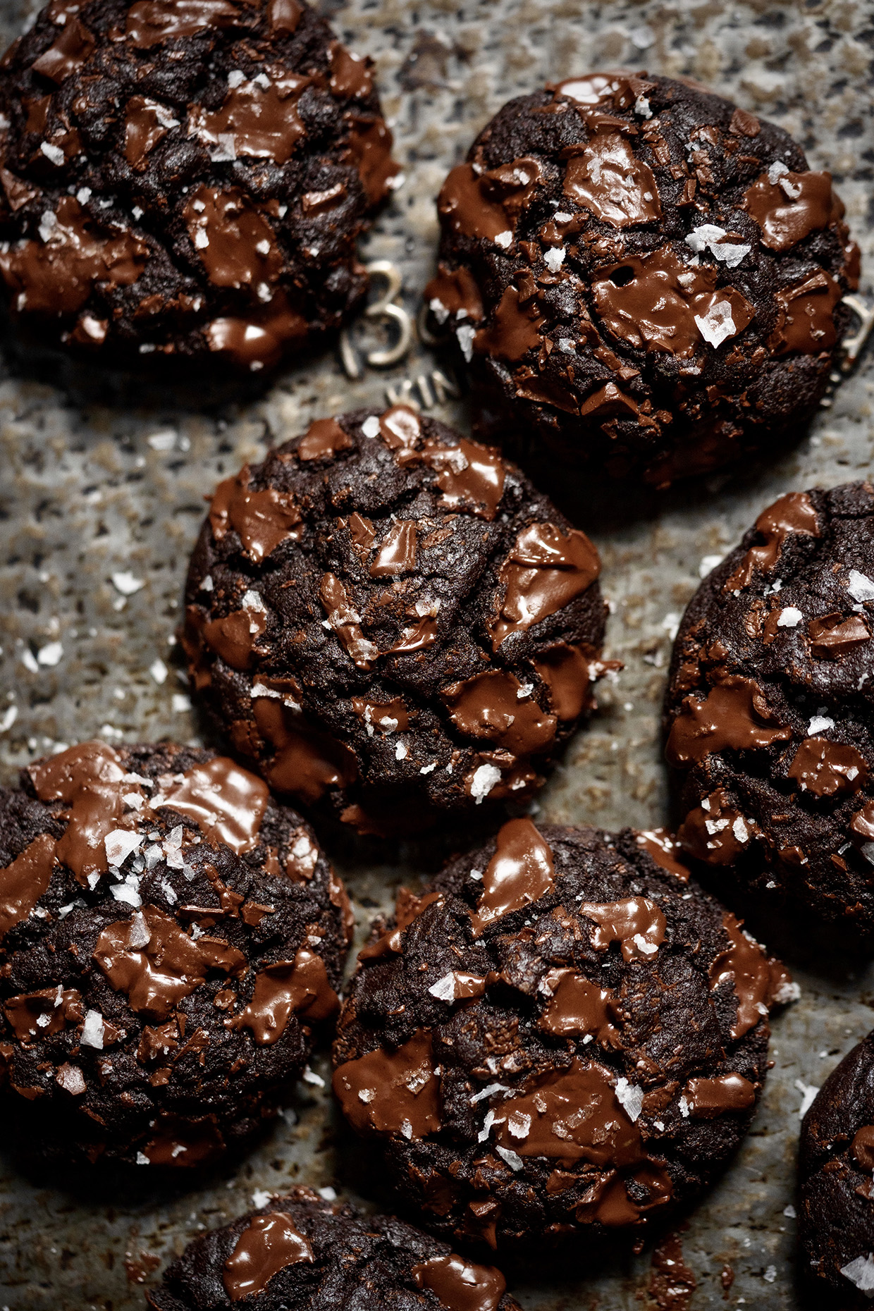 Double Chocolate Chunk Cookies