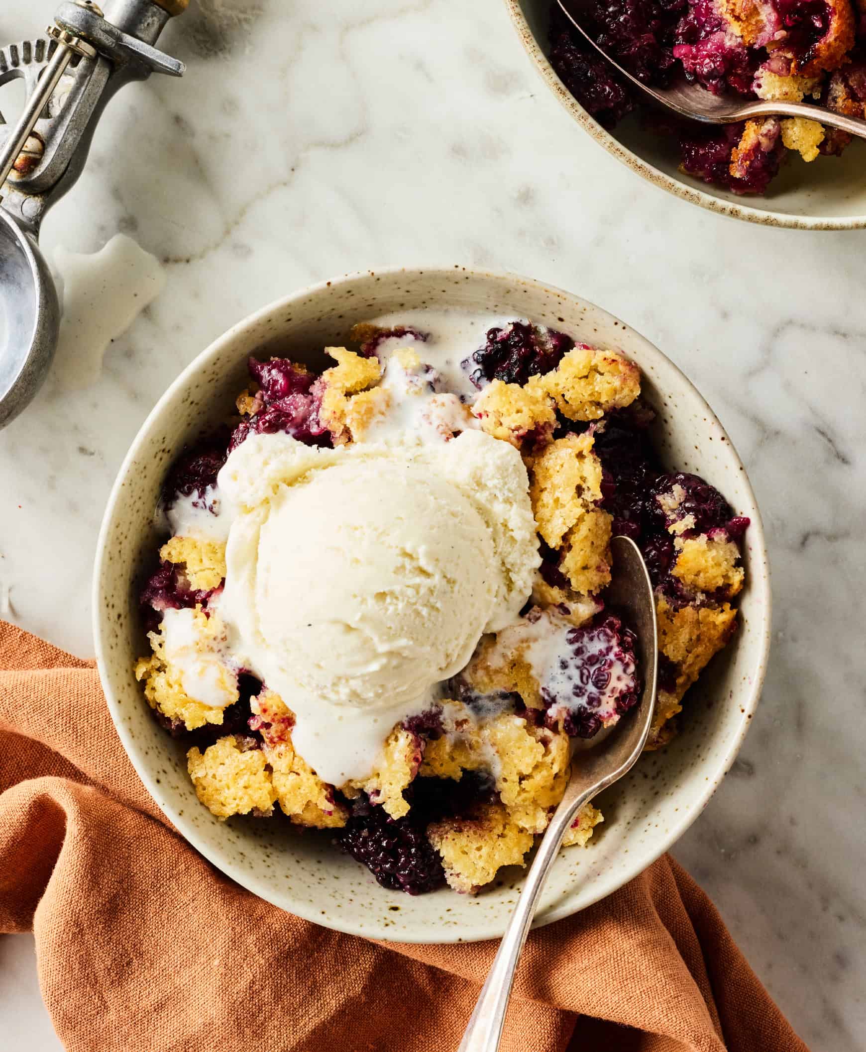 Citrus-Infused Berry Cobbler with Oat Crumble
