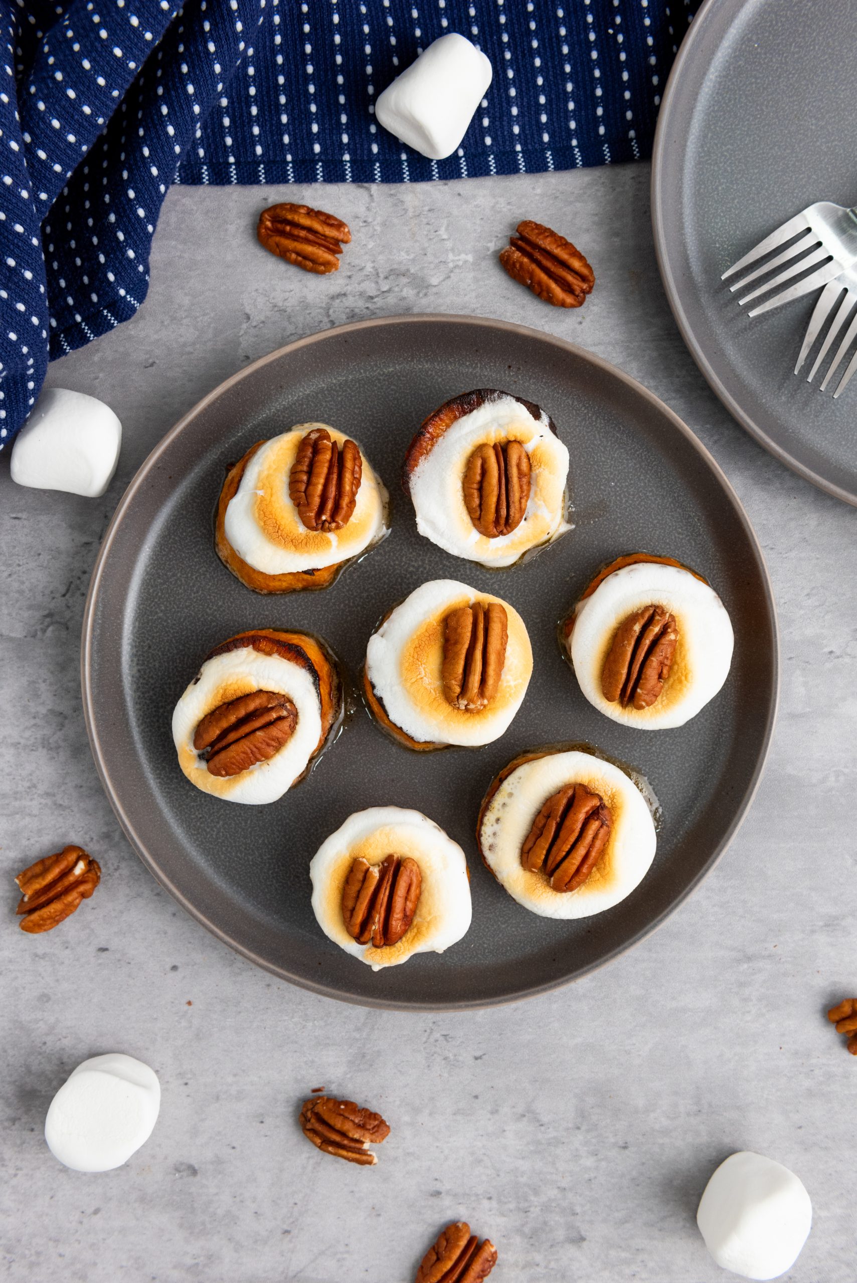 Maple-Pecan Crusted Sweet Potato Bites