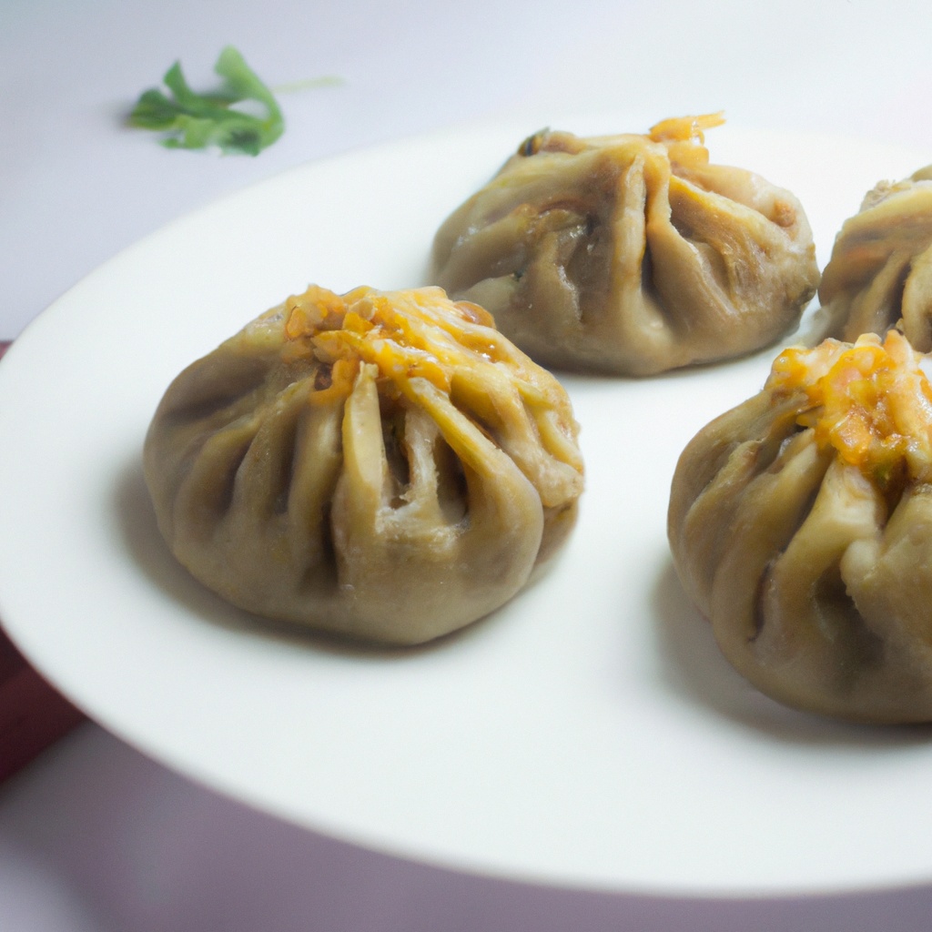 Steamed Beef Momos with Tibetan Herb Blend