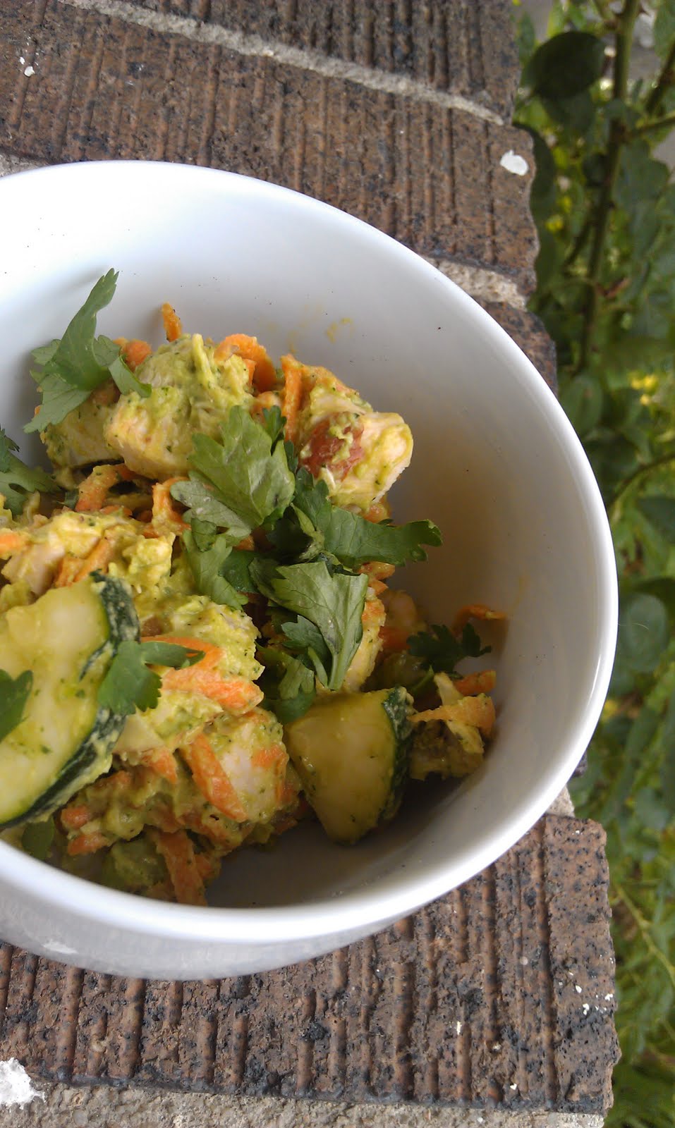 Avocado-Cilantro Chicken Salad