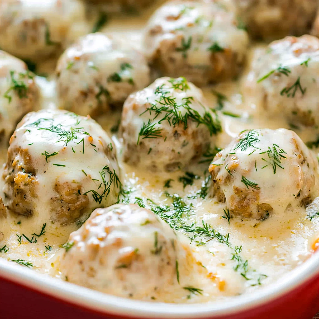Dill-Infused Meatballs