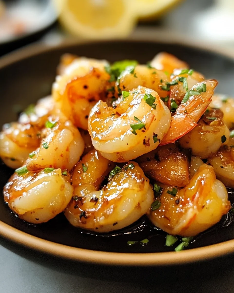 Lemon-Glazed Shrimp