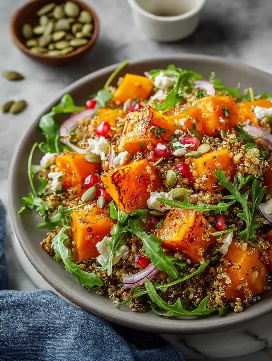 Pumpkin Seed Quinoa Salad