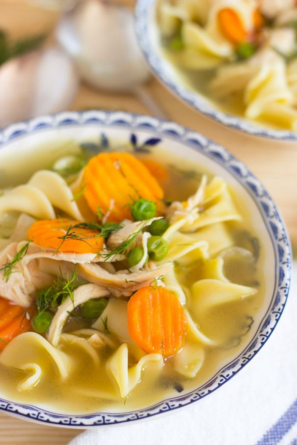Chicken and Dill Noodle Soup