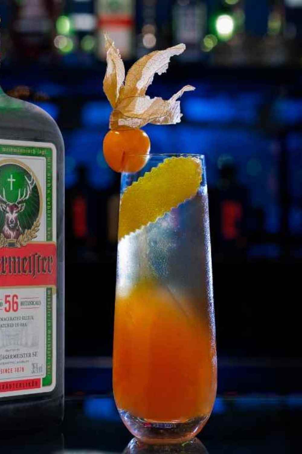 Jägermeister Sour with Honey and Lime