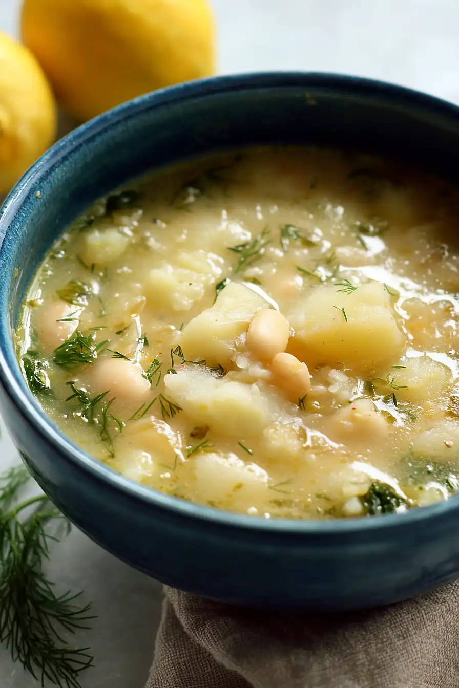 Lemon-Dill White Bean Soup