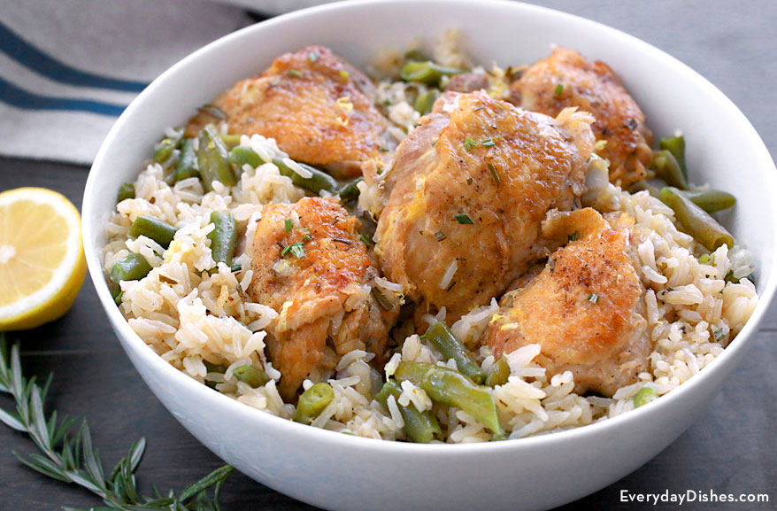 One-Pot Lemon Chicken and Rice