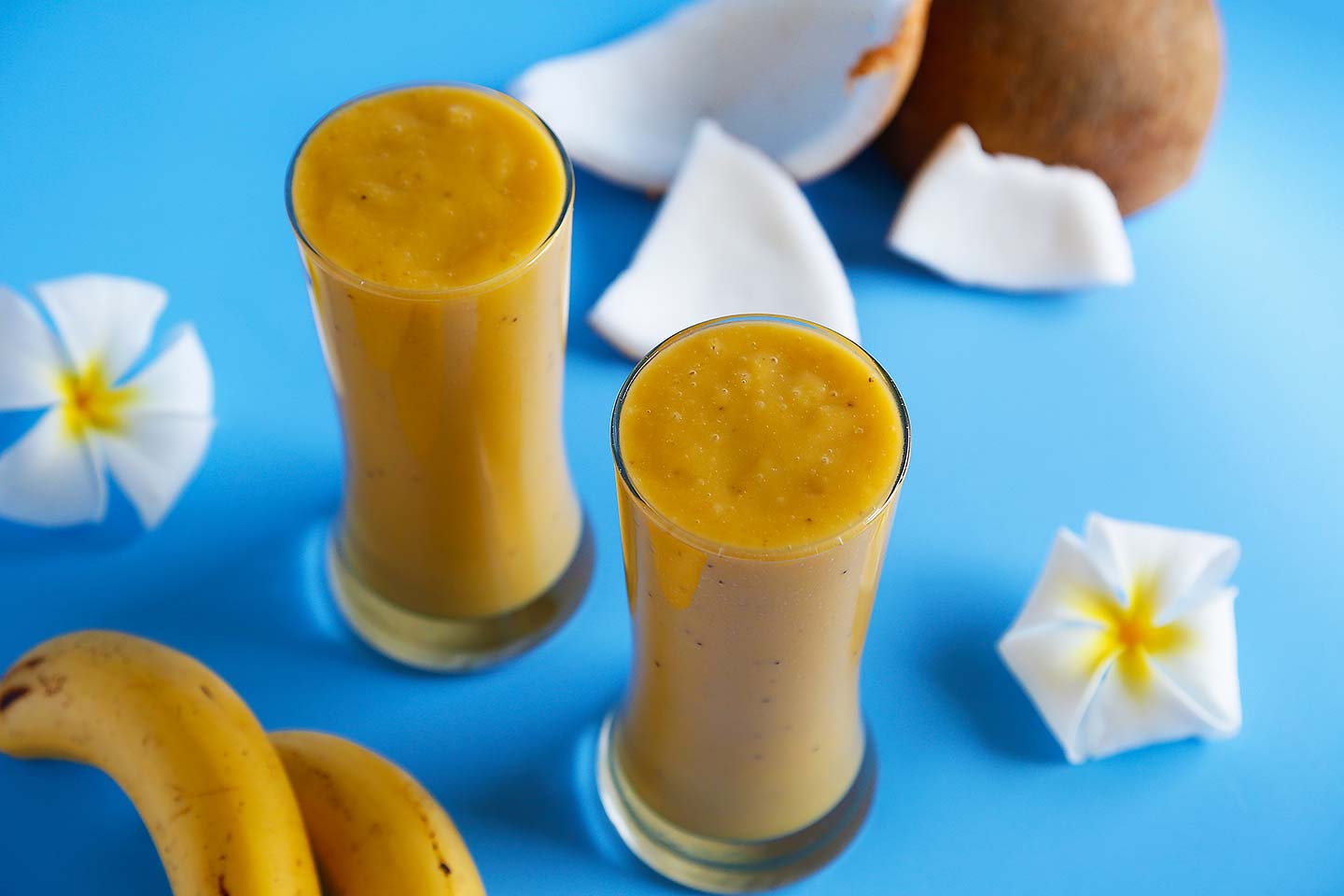 Mango Pineapple Coconut Sparkler