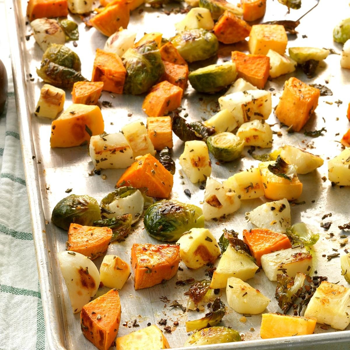 Rosemary-Glazed Root Vegetable Hash
