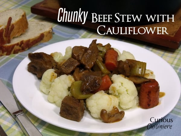 Slow-Simmered Beef and Cauliflower Stew