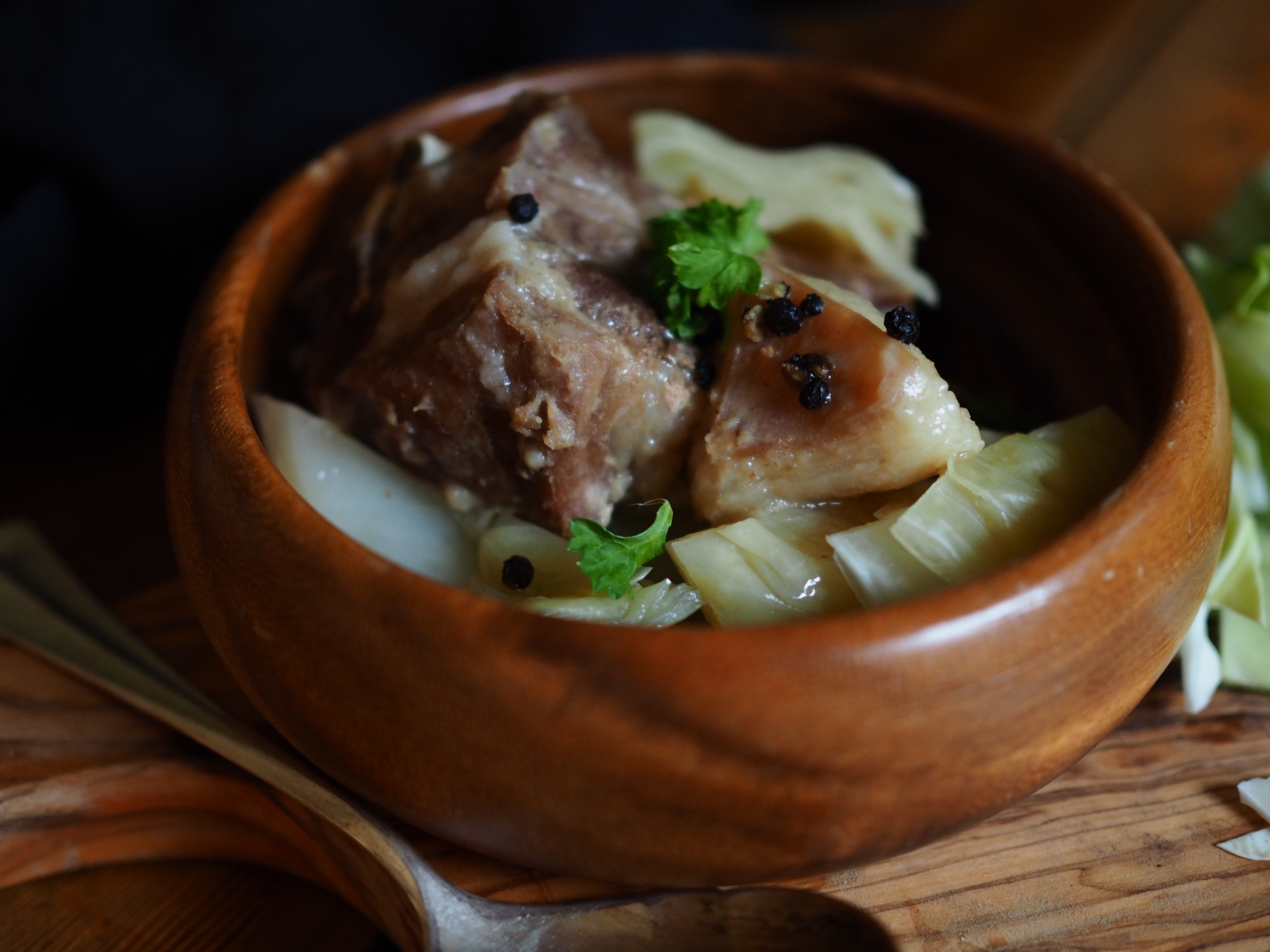 Root Vegetable Fårikål with Slow-Cooked Lamb