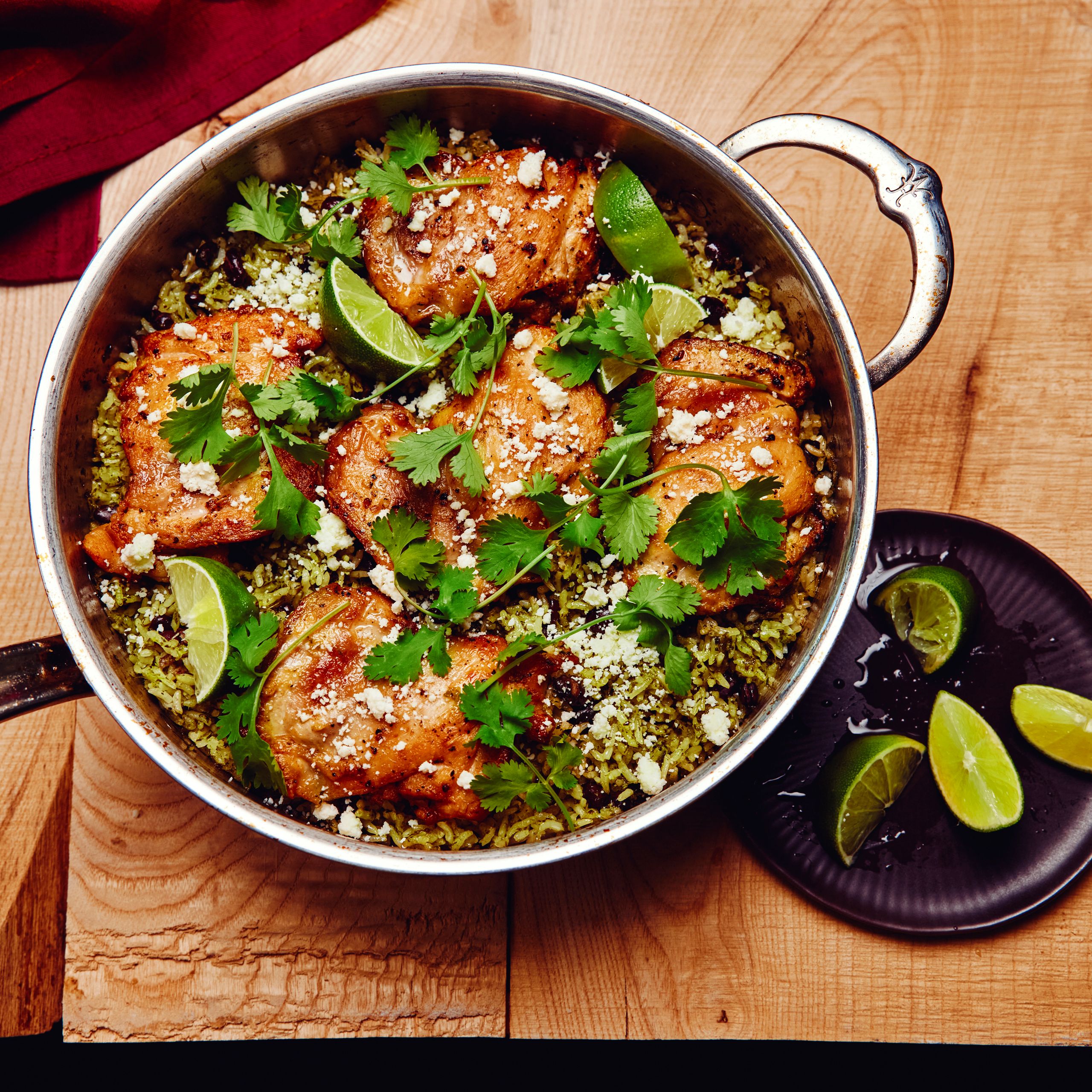 One-Pot Chicken with Sofrito and Black Beans