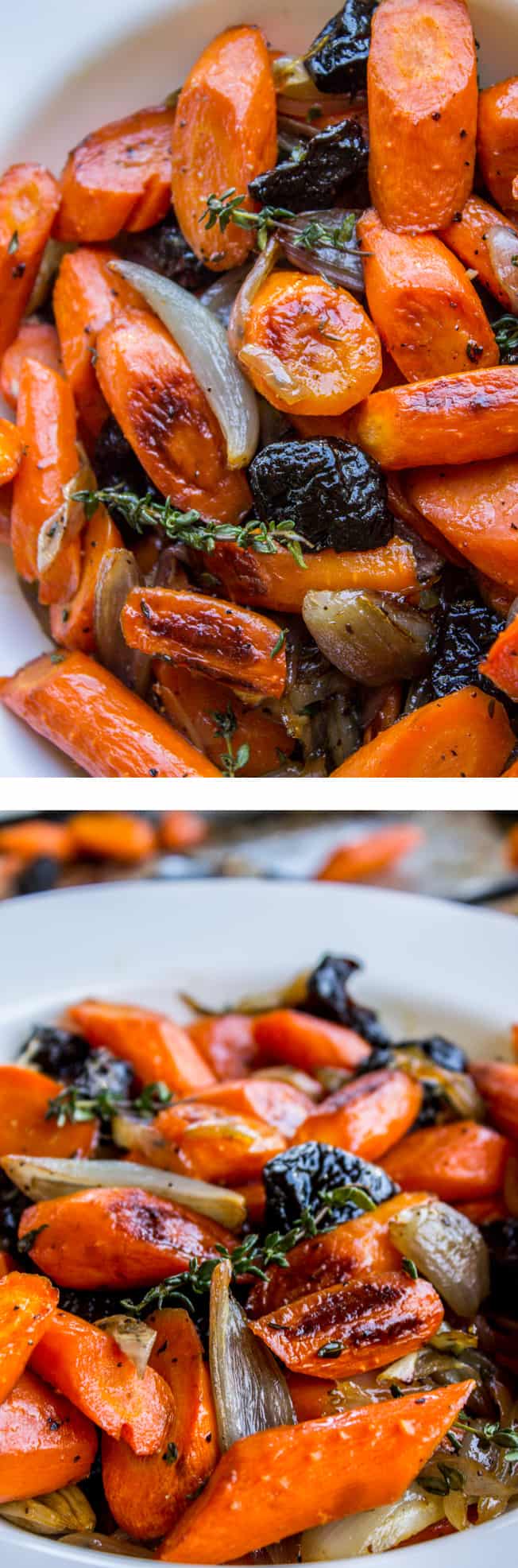 Roasted Carrot & Walnut Toss with Apple Cider Vinegar