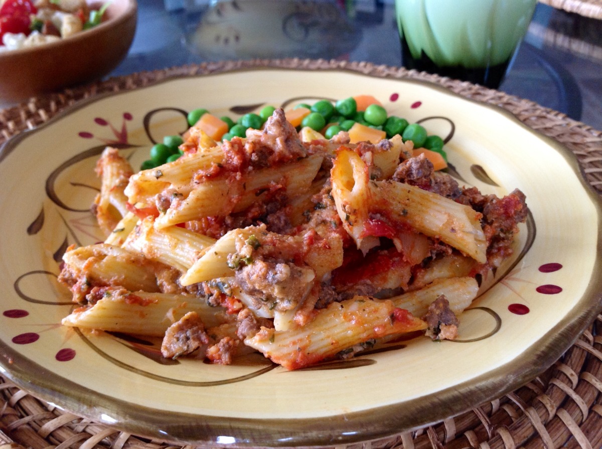 Ring Alarm Baked Ziti