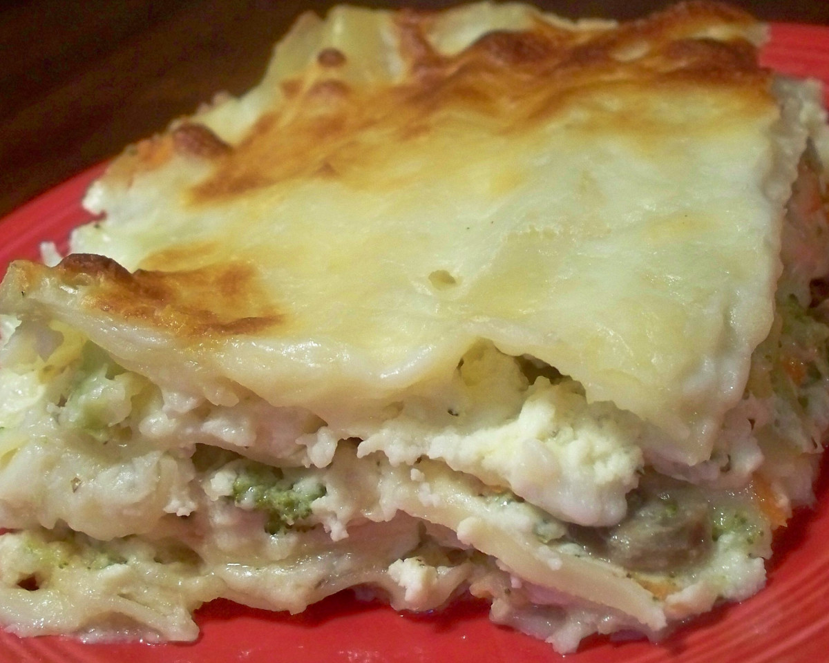 Ring Camera Veggie Lasagna