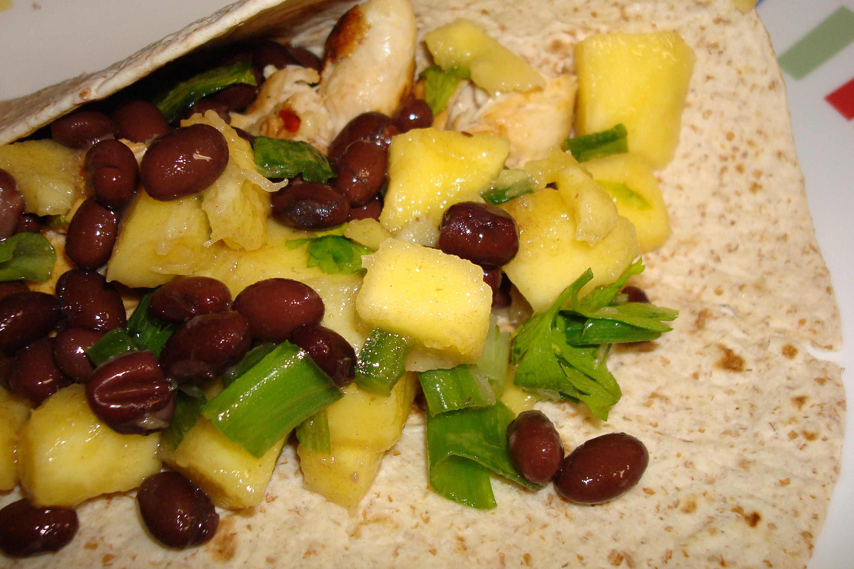 Cilantro-Lime Chicken Tacos with Mango Salsa