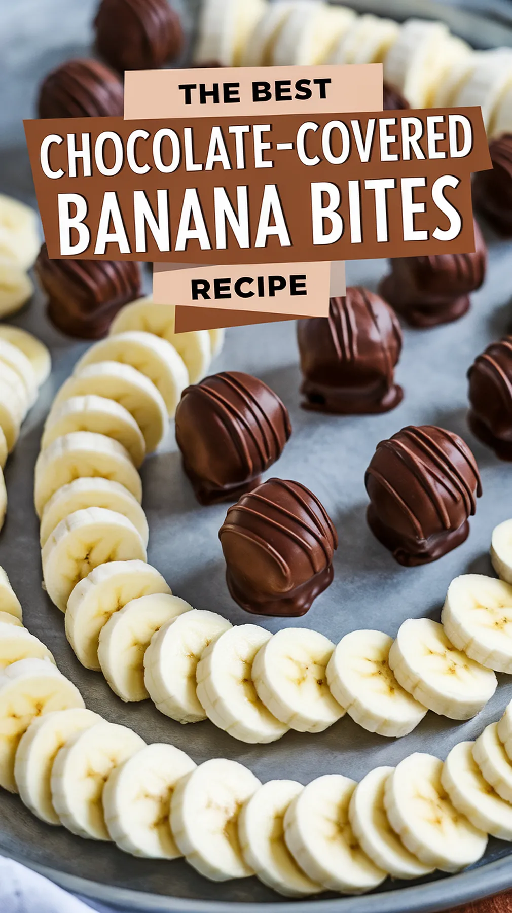 Chocolate-Dipped Banana Bites