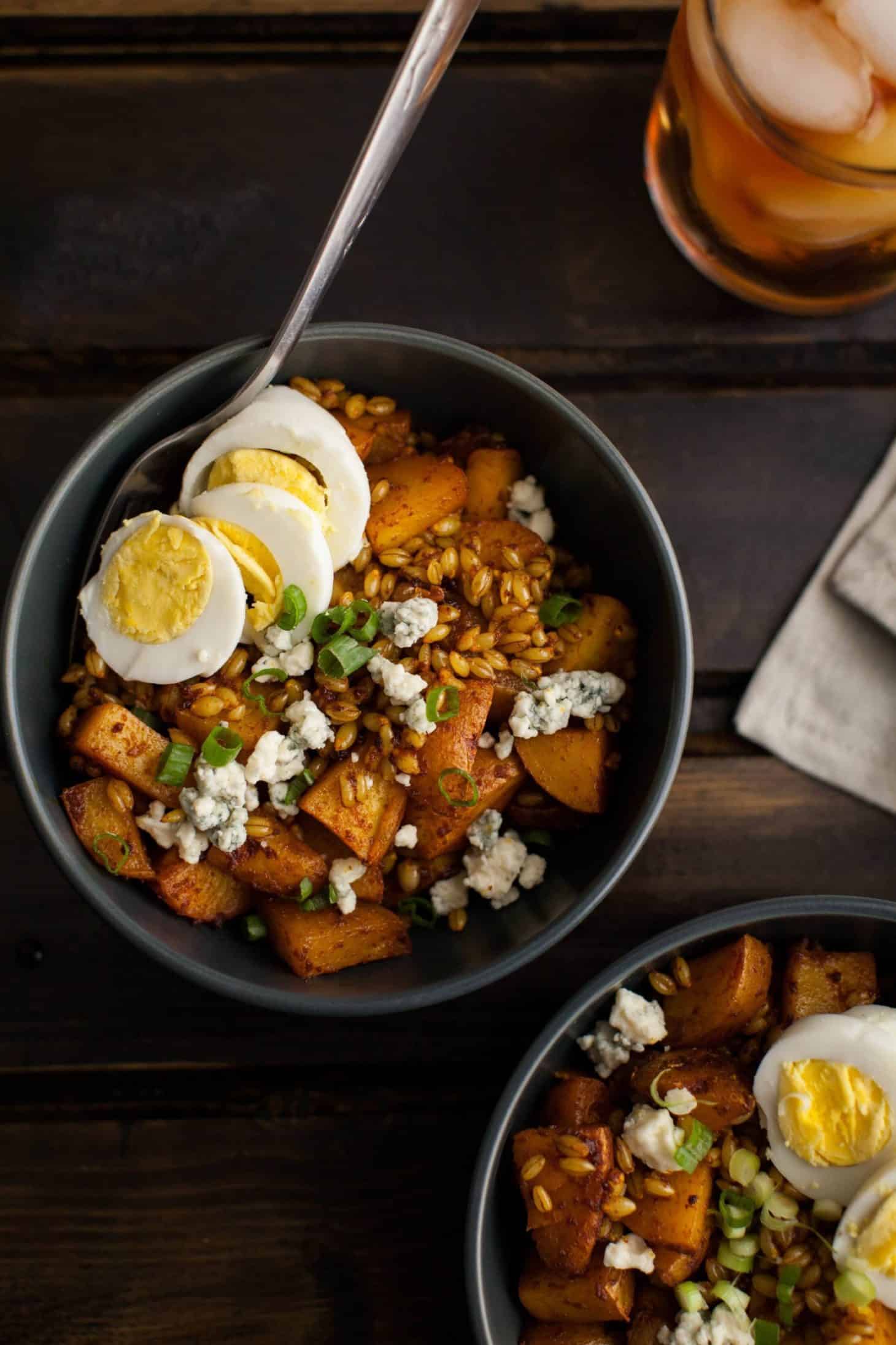Morning Egg Bowl with Smoked Paprika and Radishes