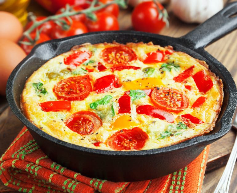 Cheesy Vegetable Frittata