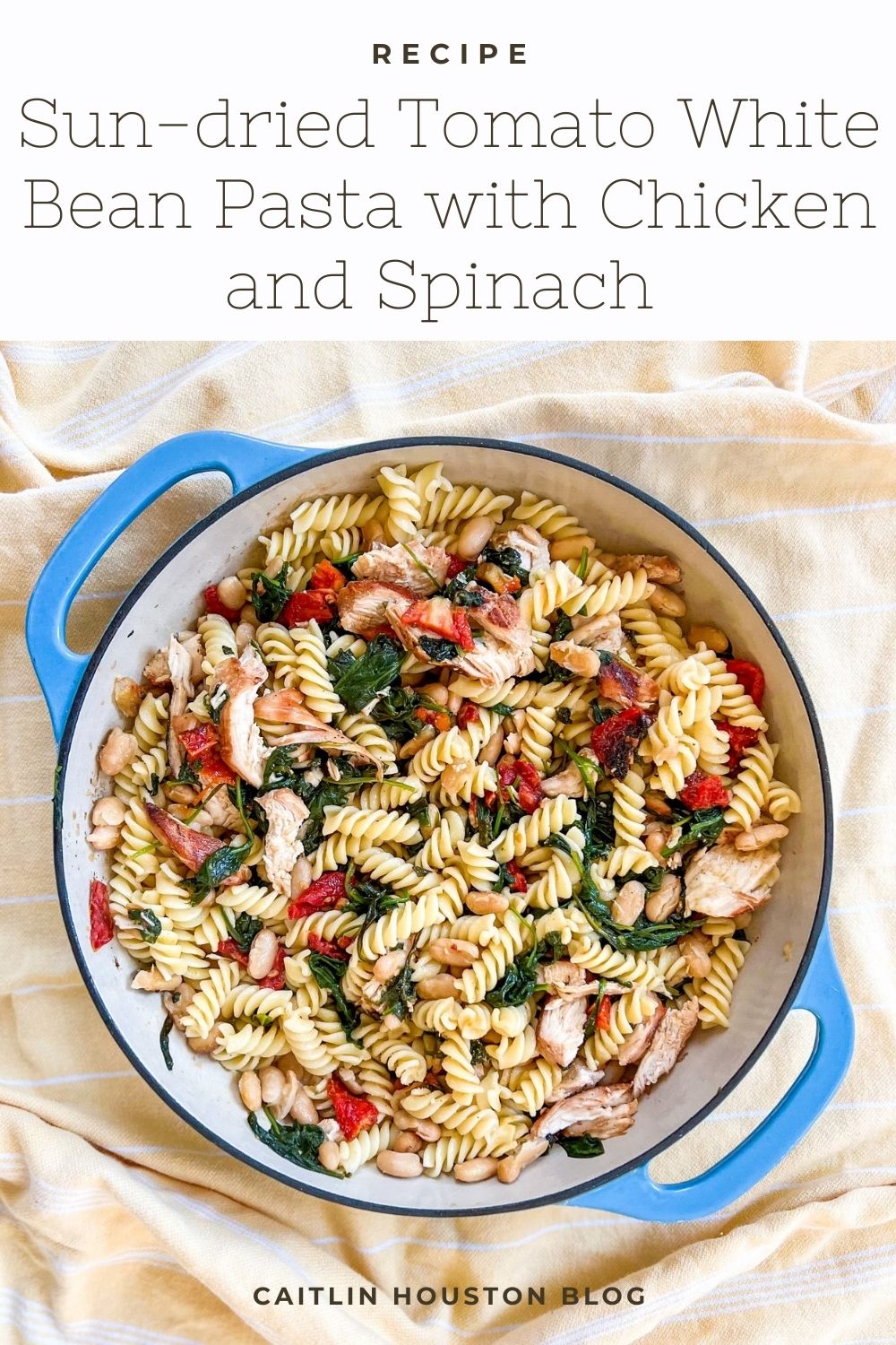 Sun-Dried Tomato and White Bean Pasta
