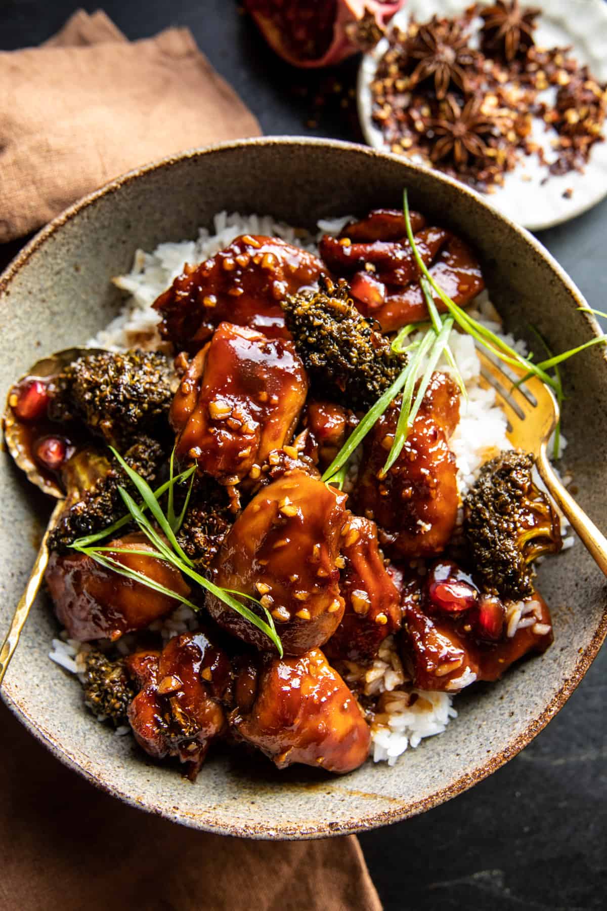 Pan-Seared Chicken with Garlic and Soy Glaze